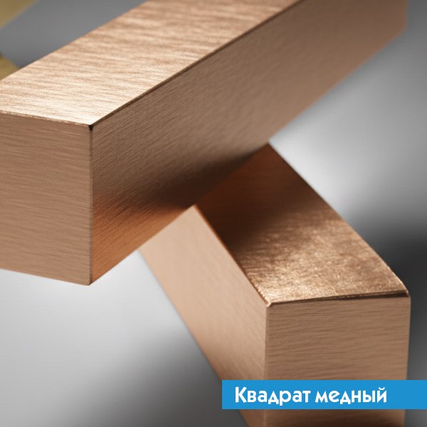 Квадрат медный 75 мм М1 ГОСТ 1535-2016